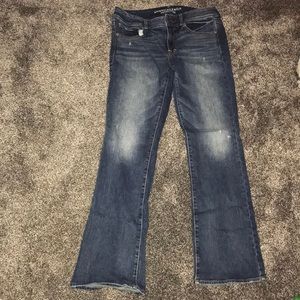 Like New American Eagle Kick Boot Jeans